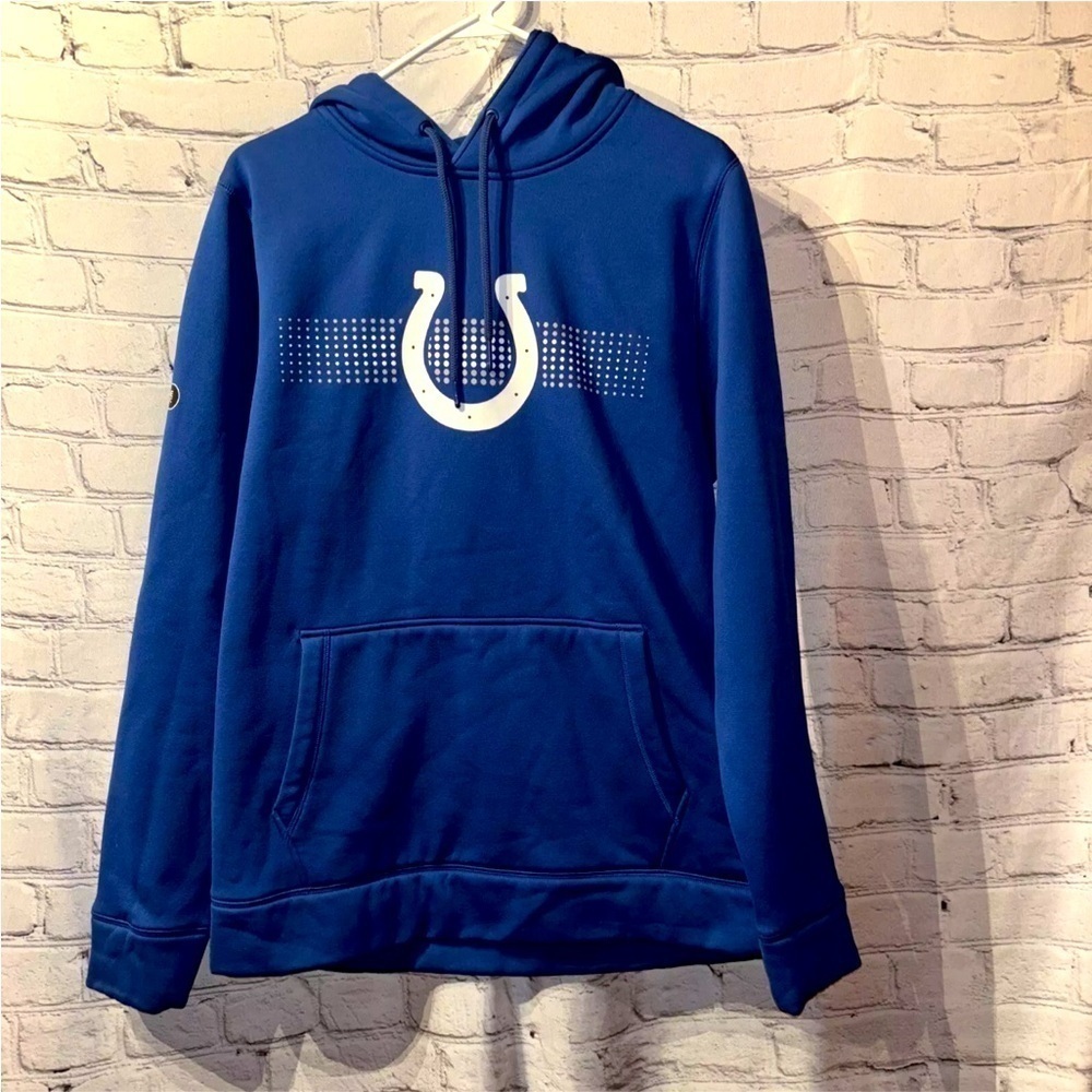 NFL Indianapolis Colts Combine Authentic Sweatshirt Hoodie Men’s Size M Pockets
